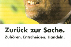 Wahlplakat 1996